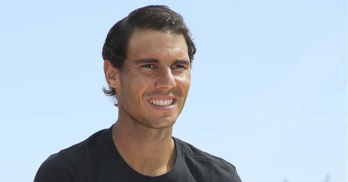 retrato de Rafa Nadal